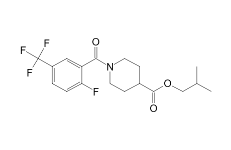 Isonipecotic acid, N-(2-fluoro-5-trifluoromethylbenzoyl)-, isobutyl ester