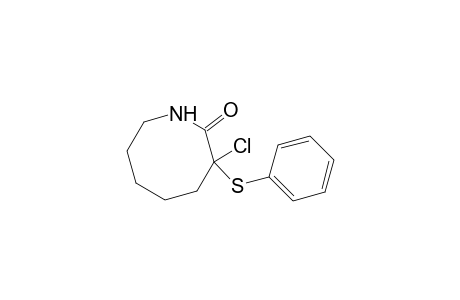 2(1H)-Azocinone, 3-chlorohexahydro-3-(phenylthio)-