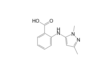 N-(1,3-dimethylpyrazol-5-yl)anthranilic acid