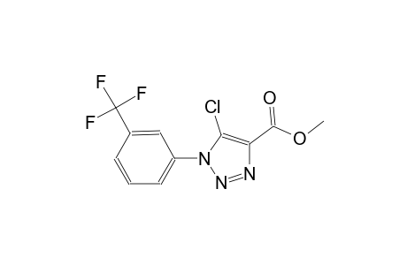 1H-1,2,3-triazole-4-carboxylic acid, 5-chloro-1-[3-(trifluoromethyl)phenyl]-, methyl ester