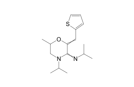 N,4-diisopropyl-6-methyl-2-(thiophen-2-ylmethylene)morpholine-3-imine
