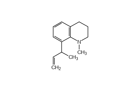 1-methyl-8-(1-methylallyl)-1,2,3,4-tetrahydroquinoline