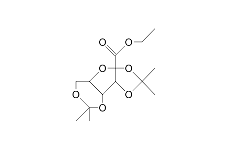 2,3:4,6-O-Diisopropylidene-xylo-2-hexulofuranosonic acid, ethyl ester