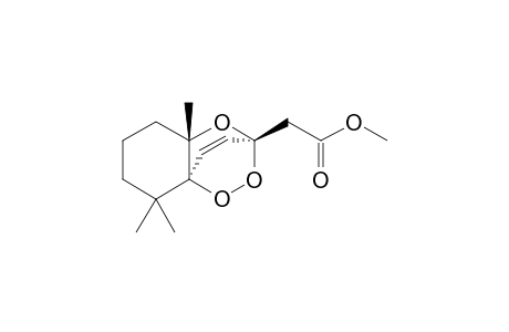 8-METHOXYCARBONYLMETHYL-2,2,6-TRIMETHYL-7,9,10-TRIOXATRICYCLO-[6.2.2.0(1,6)]-DODEC-11-ENE