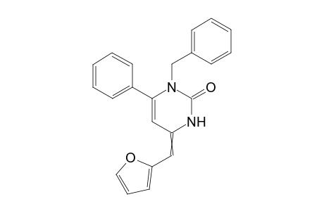 1-Benzyl-4-(furan-2-ylmethylene)-6-phenyl-3,4-dihydropyrimidin-2(1H)-one