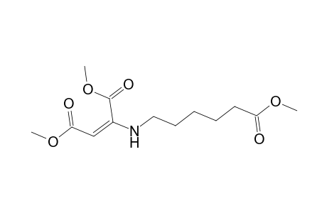 Dimethyl (2Z)-2-[(6-methoxy-6-oxohexyl)amino]-2-butenedioate
