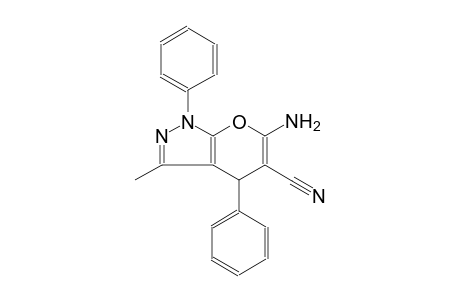 pyrano[2,3-c]pyrazole-5-carbonitrile, 6-amino-1,4-dihydro-3-methyl-1,4-diphenyl-