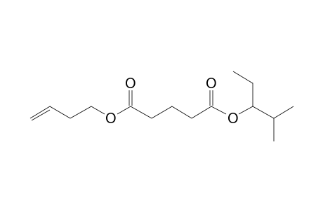 Glutaric acid, 2-methylpent-3-yl but-3-en-1-yl ester