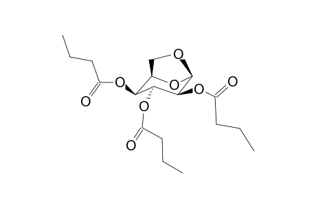 1,6-Anhydro-2,3,4-tri-O-butyryl-b-d-idopyranose