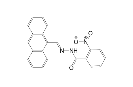 benzoic acid, 2-nitro-, 2-[(E)-9-anthracenylmethylidene]hydrazide