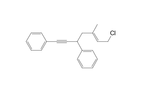 (E)-7-Chloro-5-methyl-1,3-diphenyl-5-hepten-1-yne