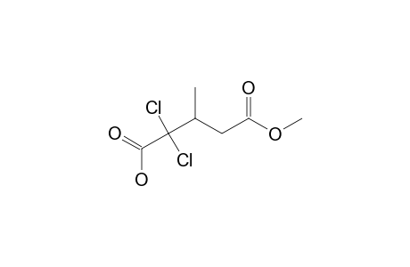 2,2-DICHLORO-3-METHYLGLUTARIC ACID, 5-METHYL ESTER