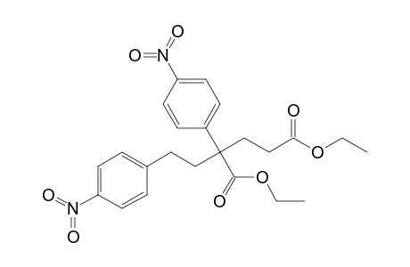 2-(4-nitrophenyl)-2-[2-(4-nitrophenyl)ethyl]glutaric acid diethyl ester