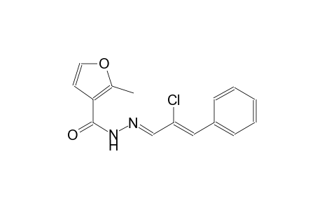 N'-[(E,2Z)-2-chloro-3-phenyl-2-propenylidene]-2-methyl-3-furohydrazide