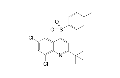 2-tert-Butyl-6,8-dichloro-4-(4-toluenesulfonyl)quinoline