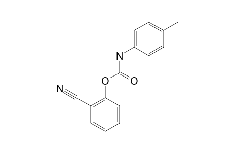2-[(4-METHYL-PHENYL)-AMINO-CARBONYLOXY]-BENZONITRILE