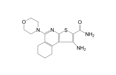 1-Amino-5-(4-morpholinyl)-6,7,8,9-tetrahydrothieno[2,3-c]isoquinoline-2-carboxamide