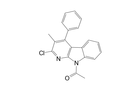 9-Acetyl-2-chloro-3-methyl-4-phenyl-9H-pyrido[2,3-b]indole