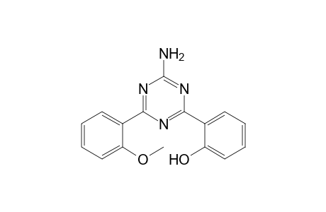 4-(2'-Hydroxyphenyl)-2-amino-6-(2"-methoxyphenyl)-1,3,5-triazine