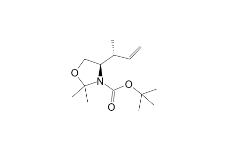 (2R,4R)-3-(tert-Butoxycarbonyl)-2,2-dimethyl-4-[1-methyl-2-propen-1-yl]-1,3-oxazolidine