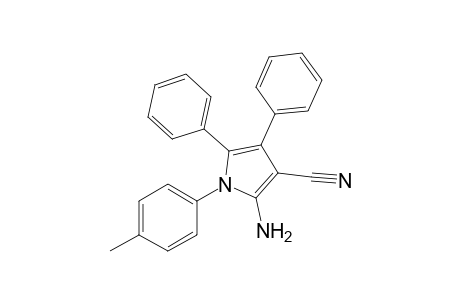 2-Amino-1-(4-methylphenyl)-4,5-diphenyl-1H-pyrrole-3-carbonitrile