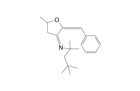 (Z)-2-((E)-Benzylidene)-5-methyl-N-(2,4,4-trimethylpentan-2-yl)dihydrofuran-3(2H)-imine