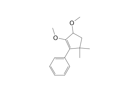 Benzene, (2,3-dimethoxy-5,5-dimethyl-1-cyclopenten-1-yl)-
