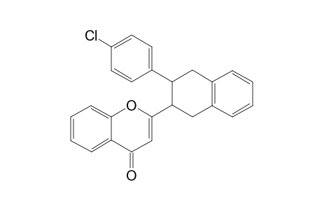 2-[2'-Methyl-3'-(4''-Chloro-phenyl)-1',2',3',4'-tetrahydronaphthalen-2'-yl]-chromone