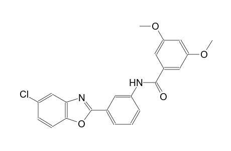 benzamide, N-[3-(5-chloro-2-benzoxazolyl)phenyl]-3,5-dimethoxy-