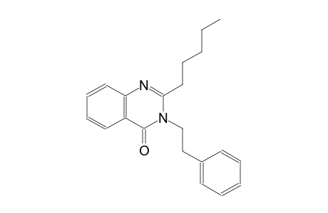 2-pentyl-3-(2-phenylethyl)-4(3H)-quinazolinone