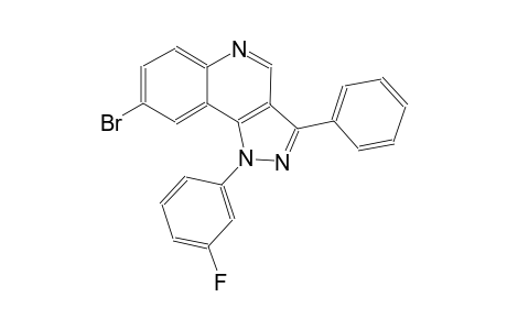 8-bromo-1-(3-fluorophenyl)-3-phenyl-1H-pyrazolo[4,3-c]quinoline