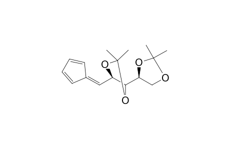 1-C-(Cyclopenta-2',4'-dienylidene)-1-deoxy-2,3 : 4,5-di-O-isopropylidene-D-ribitol
