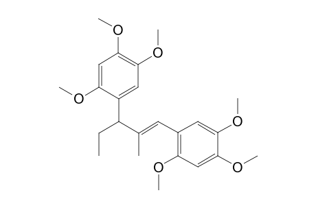 1-(2',4',5'-Trimethoxyphenyl)-2-methyl-3-(2,4,5-trimethoxyphenyl)-1E-pentene