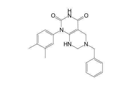 6-Benzyl-1-(3,4-dimethylphenyl)-1H,2H,3H,4H,5H,6H,7H,8H-[1,3]diazino[4,5-d]pyrimidine-2,4-dione