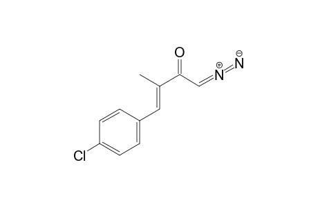 (E)-4-(4-chlorophenyl)-1-diazo-3-methylbut-3-en-2-one