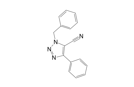 3-Benzyl-5-phenyl-triazole-4-carbonitrile