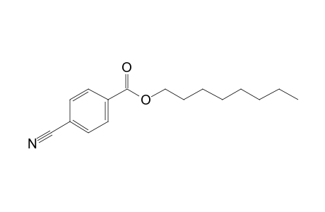 4-Cyanobenzoic acid, octyl ester