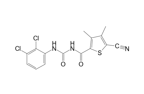 1-(5-cyano-3,4-dimethyl-2-thenoyl)-3-(2,3-dichlorophenyl)urea