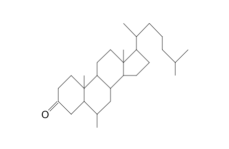 6a-Methyl-5a-cholestan-3-one