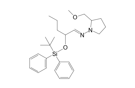 [2-(t-Butyldiphenylsilyloxy)pentylidene]-[2'-(methoxymethyl)pyrrolidin-1'-yl]amine