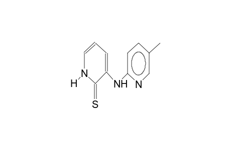 3-(5-methyl-2-pyridylamino)-1,2-dihydropyridin-2-thione