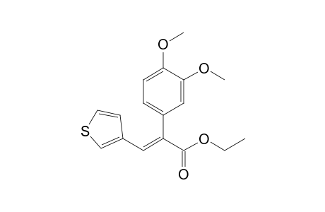 3-(3-Thienyl)-2-(3,4-dimethoxyphenyl)acrylic acid ethyl ester
