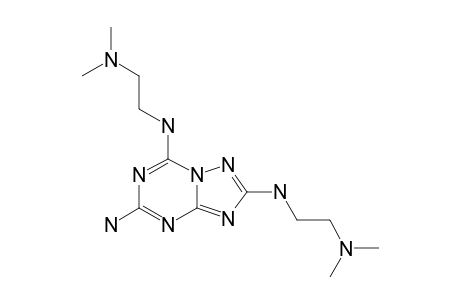 5-AMINO-2,7-BIS-(2-DIMETHYLAMINOETHYLAMINO)-1,2,4-TRIAZOLO-[1,5-A]-[1,3,5]-TRIAZINE