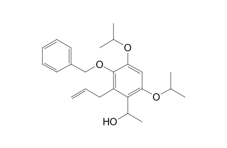 1-(2-allyl-3-benzoxy-4,6-diisopropoxy-phenyl)ethanol