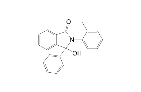 2-(2-Methylphenyl)-3-oxidanyl-3-phenyl-isoindol-1-one