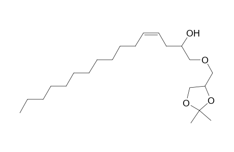 4-Hexadecen-2-ol, 1-[(2,2-dimethyl-1,3-dioxolan-4-yl)methoxy]-, (Z)-