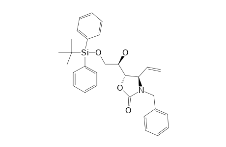 (4R,5S)-3-(benzyl)-5-[(1R)-2-(tert-butyl-di(phenyl)silyl)oxy-1-hydroxy-ethyl]-4-vinyl-oxazolidin-2-one