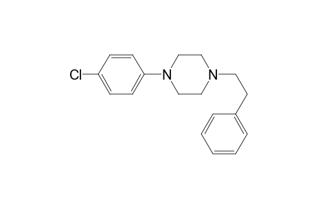 1-(4-Chlorophenyl)-4-phenylethylpiperazine