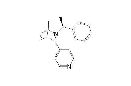 (1S,3R,4R)-2-[(S)-1-Phenylethylamino]azabicyclo]2.2.1]-3-(4-pyridyl)hept-5-ene
