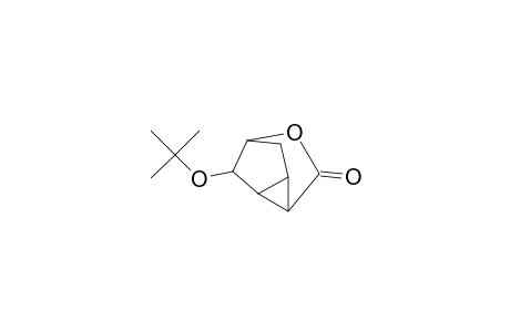 4-Oxatricyclo[3.2.1.02,7]octan-3-one, 6-(1,1-dimethylethoxy)-